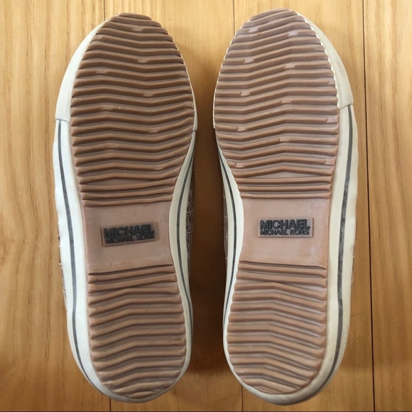 NWOT Michael Kors Repeat Logo Print Sneakers - Picture 6 of 7